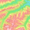 Шумак topographic map, elevation, terrain