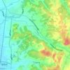 Oba River topographic map, elevation, terrain