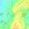 Upwood topographic map, elevation, terrain
