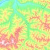 Балаганах topographic map, elevation, terrain