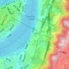重庆开埠遗址公园 topographic map, elevation, terrain