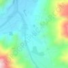 Sicaya topographic map, elevation, terrain