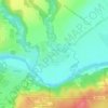 Устье topographic map, elevation, terrain