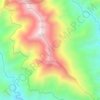 Sierra Palmitera topographic map, elevation, terrain