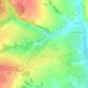 Званка topographic map, elevation, terrain