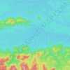 Essequibo topographic map, elevation, terrain
