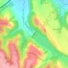 Barrage du Balaing topographic map, elevation, terrain