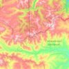 хребет Хамар-Дабан topographic map, elevation, terrain