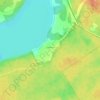 Савикино topographic map, elevation, terrain