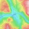Šavnik topographic map, elevation, terrain