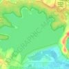 Prospect Reservoir topographic map, elevation, terrain
