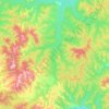 Уини topographic map, elevation, terrain