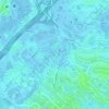 Meadows 1 topographic map, elevation, terrain