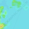 остров Пасхи topographic map, elevation, terrain