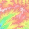 Harvard Glacier topographic map, elevation, terrain