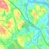 Essex topographic map, elevation, terrain