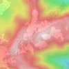 Poolathur topographic map, elevation, terrain