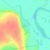 Городище topographic map, elevation, terrain