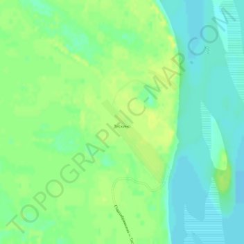 Тискино topographic map, elevation, terrain