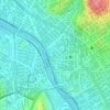 Praça Victor Civita topographic map, elevation, terrain