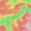 Bodetal topographic map, elevation, terrain