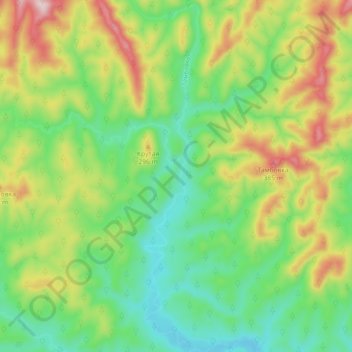 Тамбовка topographic map, elevation, terrain
