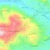 Echo Lake topographic map, elevation, terrain