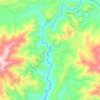 دریائے سوات topographic map, elevation, terrain
