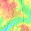 Mardley Heath topographic map, elevation, terrain