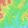 Варварка topographic map, elevation, terrain