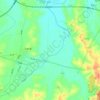 石槽河 topographic map, elevation, terrain