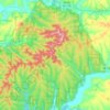 Brown County State Park topographic map, elevation, terrain