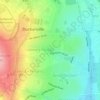 Vygeboom Dam topographic map, elevation, terrain