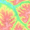 Уразова topographic map, elevation, terrain