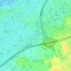 Al Barsha South 5 topographic map, elevation, terrain