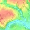 Каринское topographic map, elevation, terrain