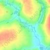 Змеево topographic map, elevation, terrain