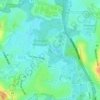 Bulimba Creek topographic map, elevation, terrain