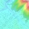 Río Ushimana topographic map, elevation, terrain