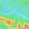 Vozrozhdeniye topographic map, elevation, terrain