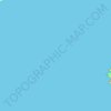 Le Maire Strait topographic map, elevation, terrain