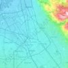 Coyote Creek topographic map, elevation, terrain