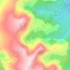 Glacier Lake topographic map, elevation, terrain