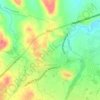 Anaguia topographic map, elevation, terrain