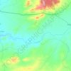 Oued Tifech topographic map, elevation, terrain