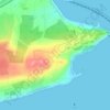 Крепость Керчь topographic map, elevation, terrain