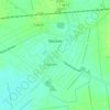 Vesele topographic map, elevation, terrain