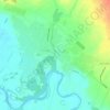 Гилёво topographic map, elevation, terrain