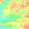 Ургал topographic map, elevation, terrain