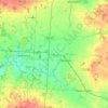 Walnut Creek topographic map, elevation, terrain